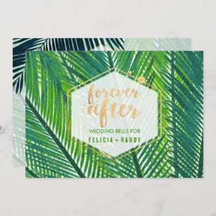 PixDezines Hawaiian Palm Fronds/DIY Hintergrund Einladung