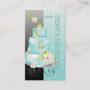 PixDezines Hochzeitstorte/Bäckerei/Konditorei Visitenkarte