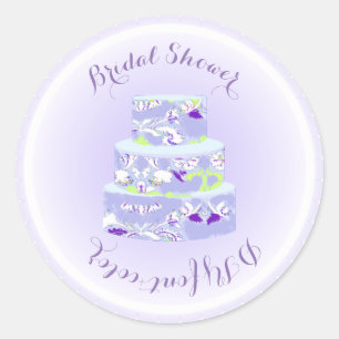 PixDezines Hochzeitstorte/ Brause/DIY Runder Aufkleber