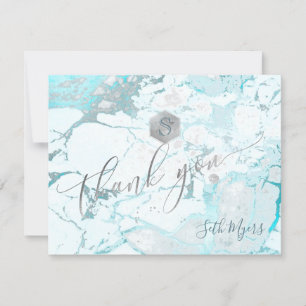 PixDezines Honeycomb+Marble Bar Mitzvah Vielen Dan RSVP Karte