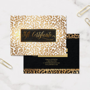 PixDezines Imitate Gold Jaguar Spots/Gift Cards