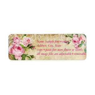 PixDezines-Imitate-Perchment +Vintage Rose