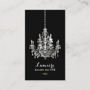 PixDezines Imitats Silberfolienleuchter/DIY-Farbst Visitenkarte