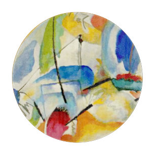 PixDezines Kandinsky 1913 Seeschlacht Improv 31 Schneidebrett