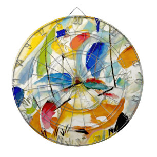 PixDezines Kandinsky 1913 Seeschlacht Improvisatio Dartscheibe