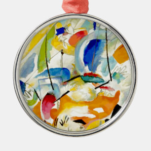 PixDezines Kandinsky 1913 Seeschlacht Improvisatio Ornament Aus Metall