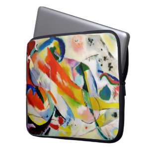 PixDezines - Kandinsky 1914 Abstrakte Wandtafel  Laptopschutzhülle