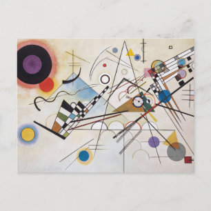 PixDezines Kandinsky 1923 Komposition VIII Postkarte