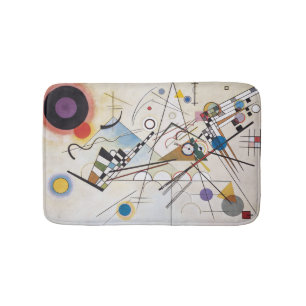PixDezines Kandinsky 1923/Zusammensetzung viii Badematte