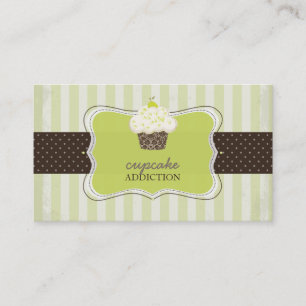 PixDezines Keylime cupcake/pâtisserie Visitenkarte