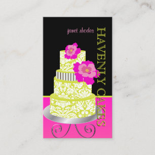 PixDezines Keylime Sponge Cake/pâtisserie Visitenkarte