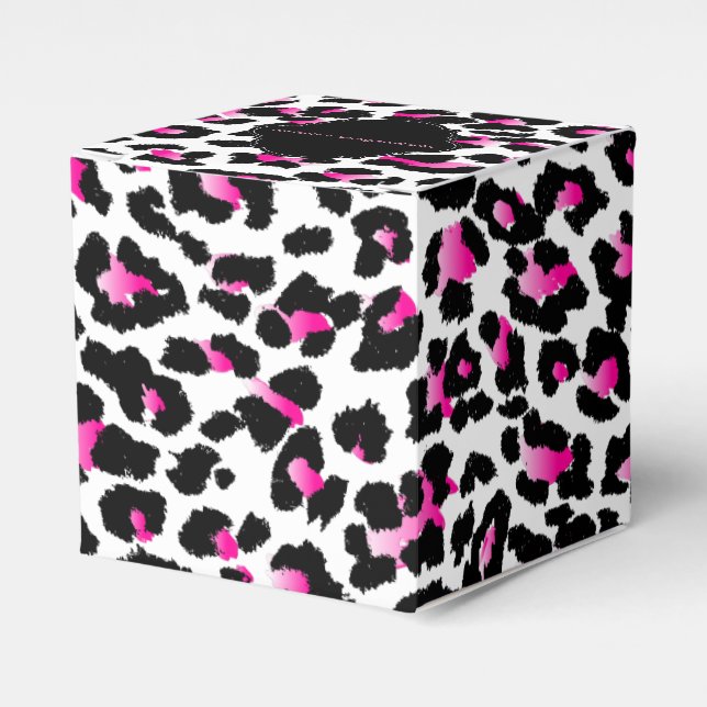 PixDezines Leopard/DIY-Farbe Geschenkschachtel (Vorderseite)