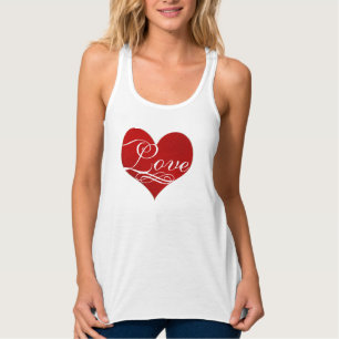 PixDezines Liebe/Herz Tank Top