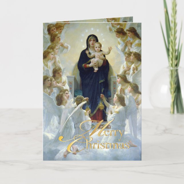 PixDezines Madonna+Angels, Cartes de voeux pour le (Devant)