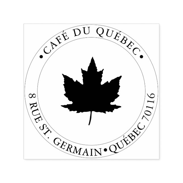 PixDezines Maple Leaf Permastempel (Design)