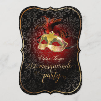 PixDezines Masquerade Menü/DIY Hintergrundfarbe Menükarte