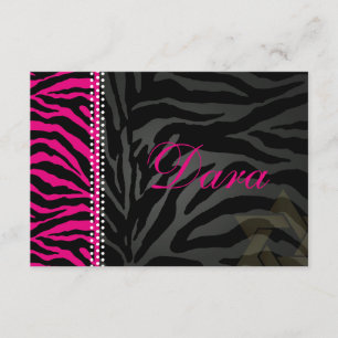 PixDezines merci Zebra rose, Bat mitzvah