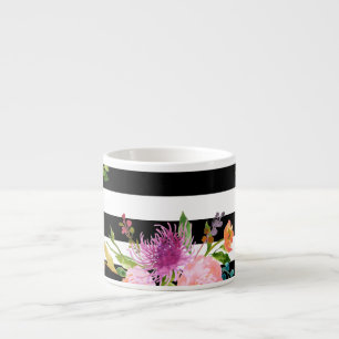PixDezines mit Blumen/Aquarell/Ranunculus Espressotasse