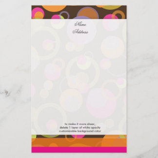 PixDezines Mod Bubbles, eigene Hintergrundfarbe!! Briefpapier