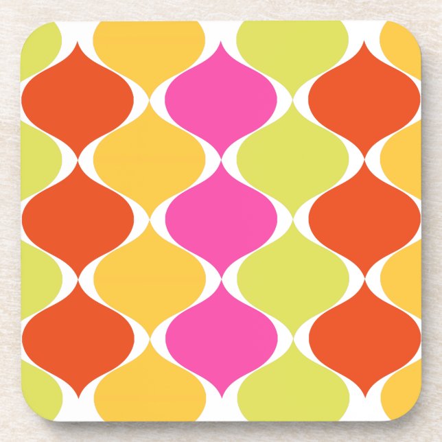 PixDezines Mod-Hintergrundfarbe Untersetzer (Vorderseite)