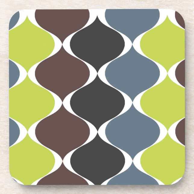 PixDezines Mod-Hintergrundfarbe Untersetzer (Vorderseite)