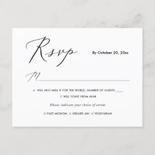 PixDezines Moderne Elegante Calligraphie UAWG w Me Einladungspostkarte