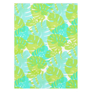 PixDezines Monstera/Aqua/Limon/DIY Hintergrundfarb Tischdecke