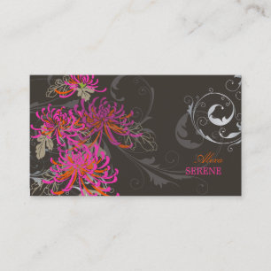 PixDezines Mutter+Schwünge/diy Farben Visitenkarte