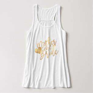 PixDezines Mutter von Bride/Imitate Gold Script Tank Top