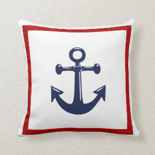 PixDezines nautisch/DIY Farbe/Anker Kissen