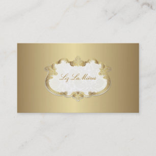 PixDezines noble Aufkleber Visitenkarte