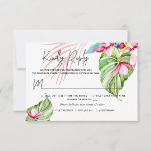 PixDezines Orchid Isle RSVP w Real Rose