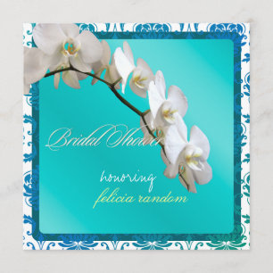 PixDezines Orchideen/Phalaenopsis Einladung