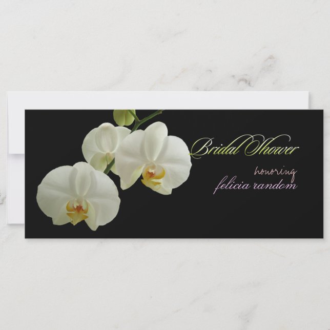 PixDezines orchids/Phalaenopsis Einladung (Vorderseite)