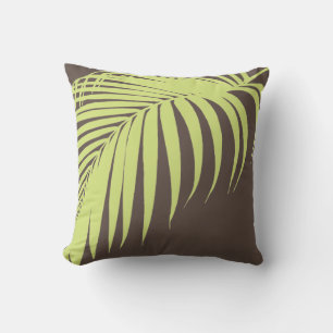 PixDezines Palmwedel/DIY-Hintergrundfarben Kissen