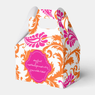 PixDezines-Pavo-Damast/DIY-Farbe Geschenkschachtel