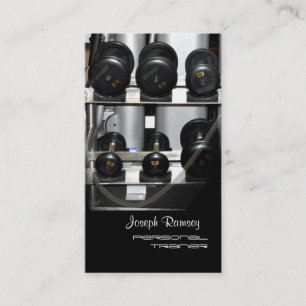 PixDezines persönlicher Trainer Visitenkarte