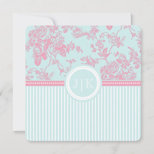 PixDezines pink+blau/toile/Rose/DIY-Farbe (Vorderseite)