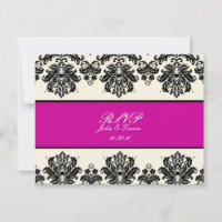 PixDezines Piqué, Damask RSVPs benötigen 12x18 läd