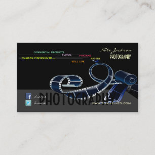 PixDezines-Portfolio-Foto-Vorlage/DIY-Farbgebung Visitenkarte