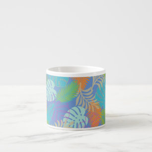 PixDezines Regenwald/DIY Hintergrundfarbe Espressotasse