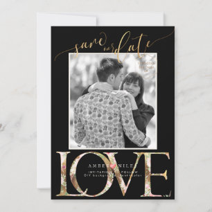 PixDezines Rett Datum/Botanica-Liebe Save The Date