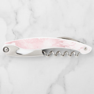 PixDezines rosa Marmor Kellnermesser