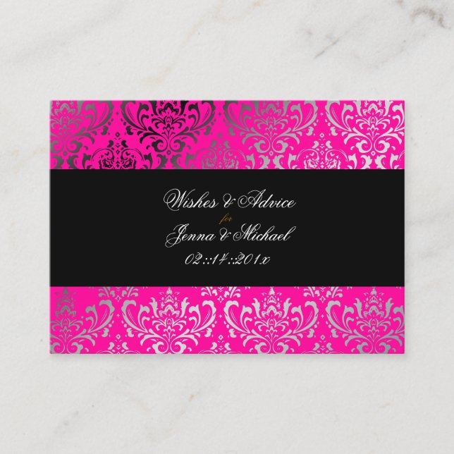 PixDezines Rossi Damask, Cartes de conseil (Devant)