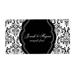 PixDezines Rossi Damask/DIY/schwarz+weiß