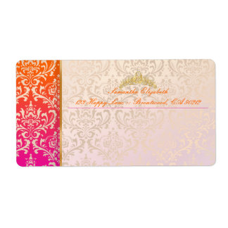 PixDezines rossi Damask+tiara