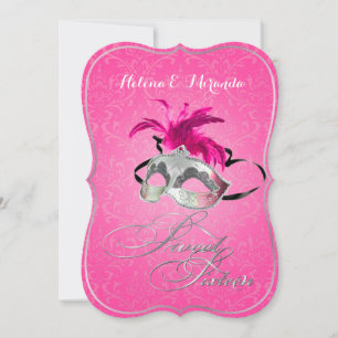PixDezines Rossi Sweet 16 Maskenball/DIY Farbe!! Einladung