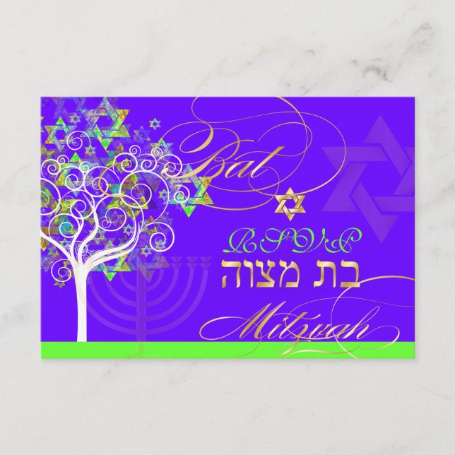 PixDezines rsvp arbre de vie/do-it-yourself couleu (Devant)