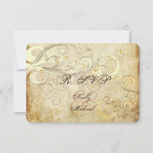 PixDezines RSVP CRÈME VINTAGE SWIRL/LUXE SHIMMER
