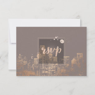 PixDezines RSVP Dallas Skyline/Rose Gold/do-it-you